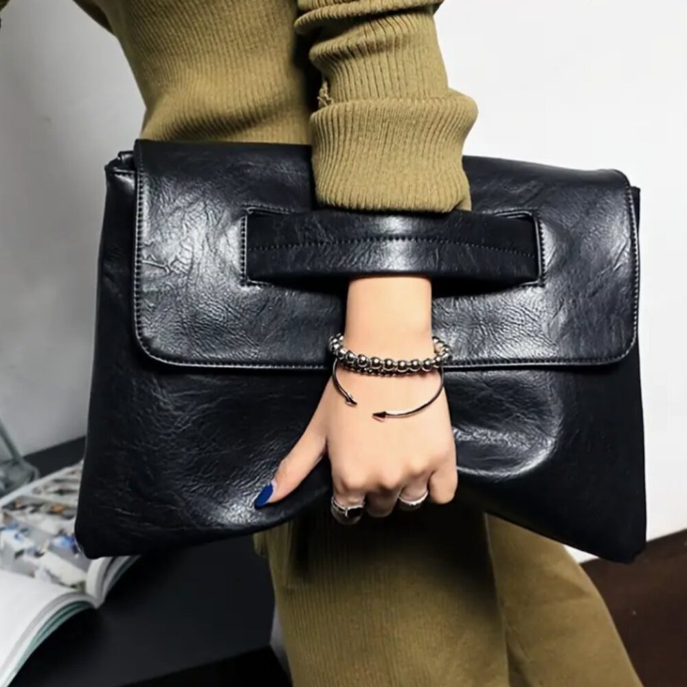 NEW! Boho Envelope Bag Vegan Leather
